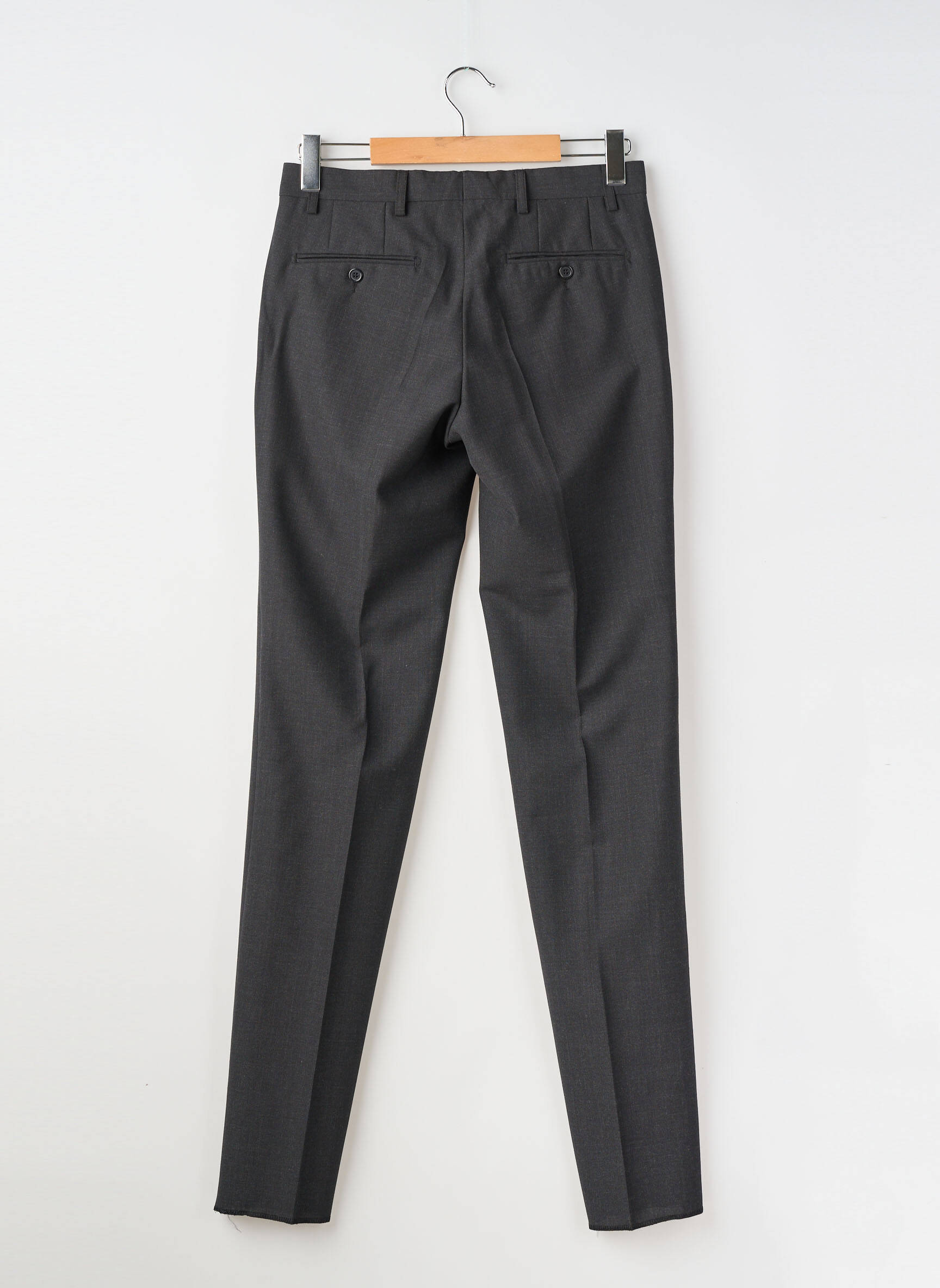 Pantalon slim tissage chiné taille normale gris SIROCCO homme