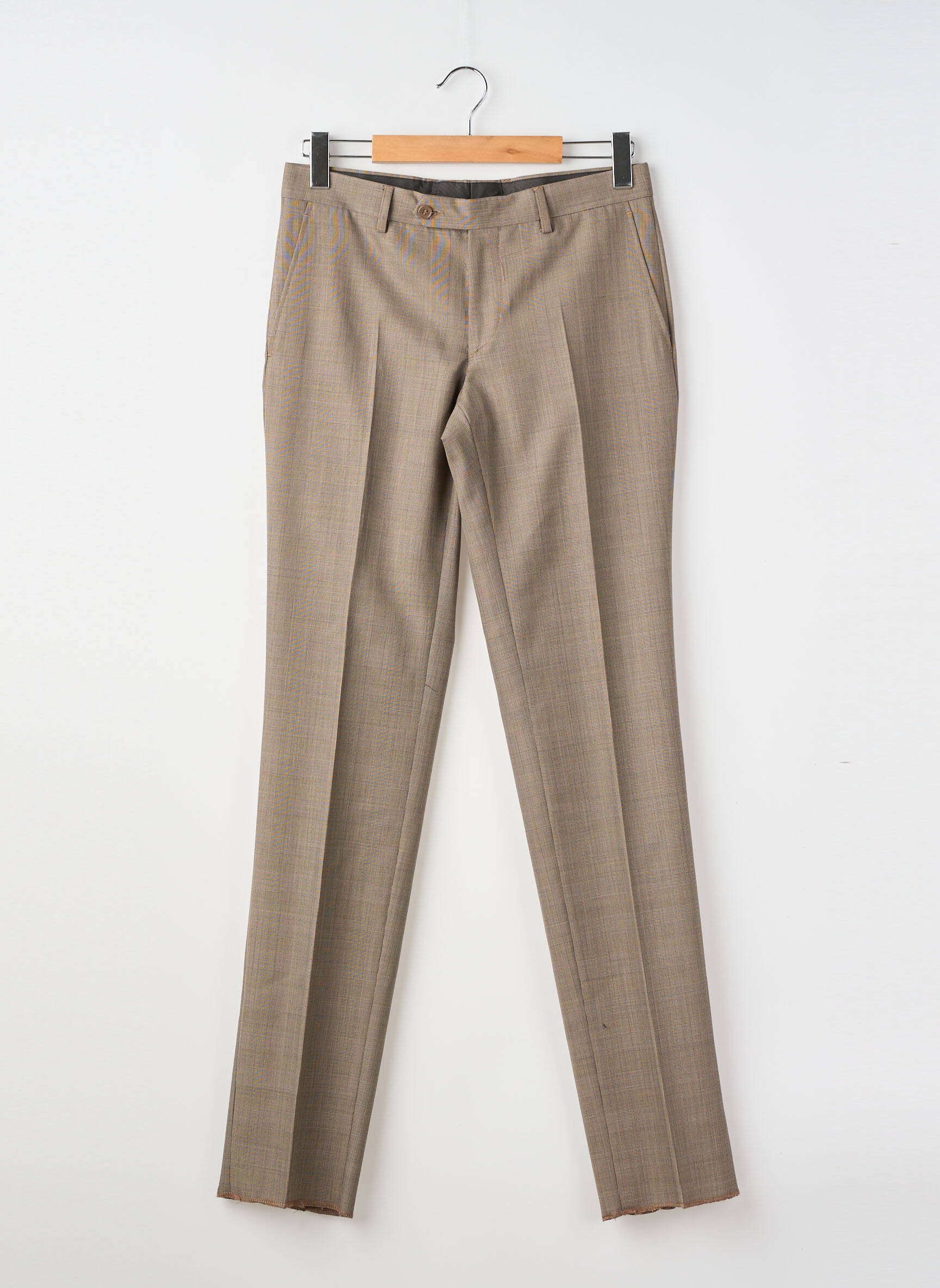 Pantalon slim taille à pinces taille normale gris SIROCCO homme