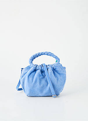 Sac type de porter main forme bourse bleu UNISA femme