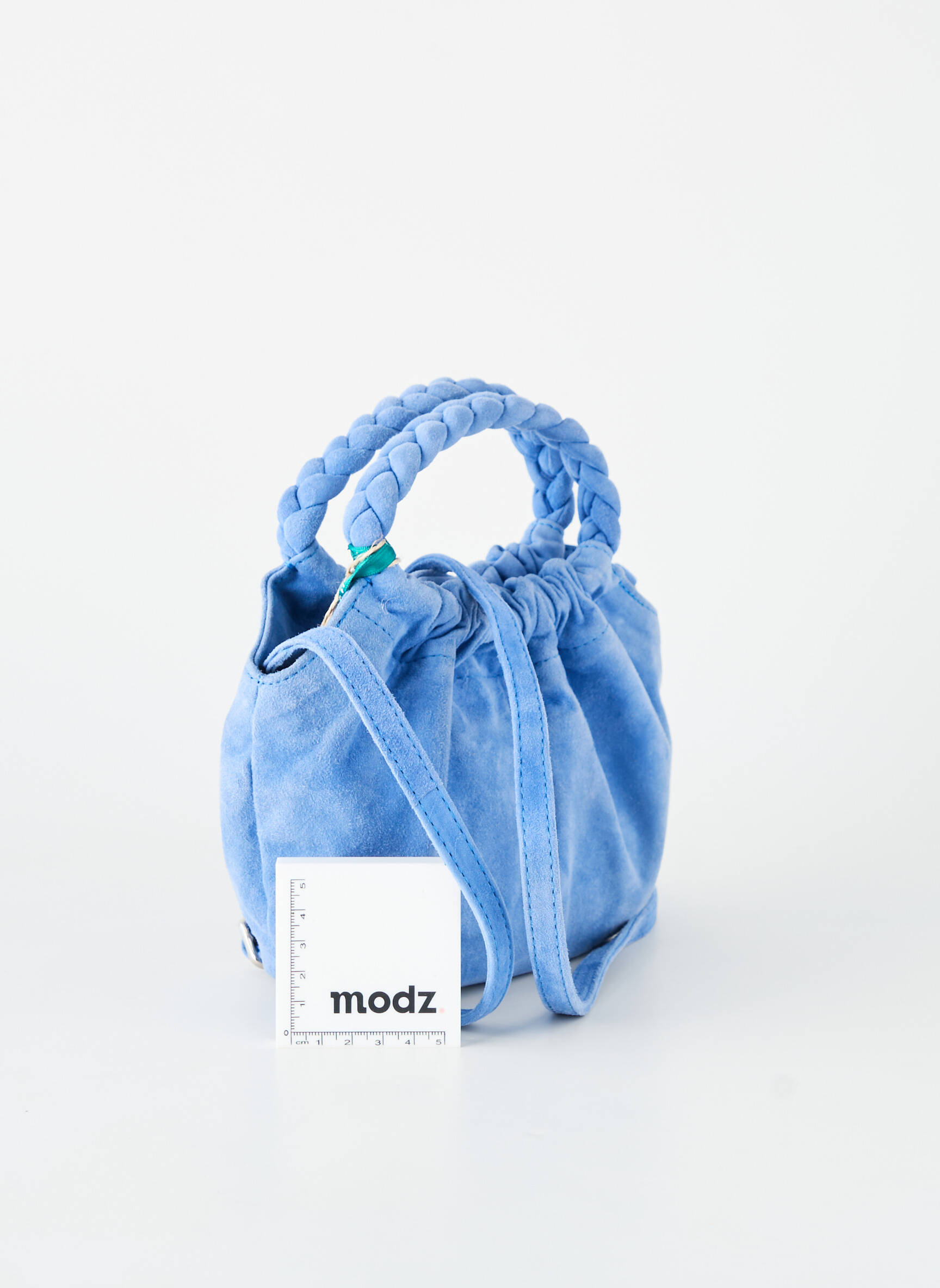 Sac type de porter main forme bourse bleu UNISA femme