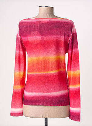 Pull coupe cintrée manches longues orange A.POIL femme