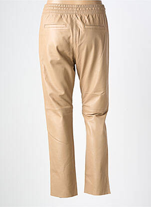 Pantalon chino poches taille normale marron OAKWOOD femme