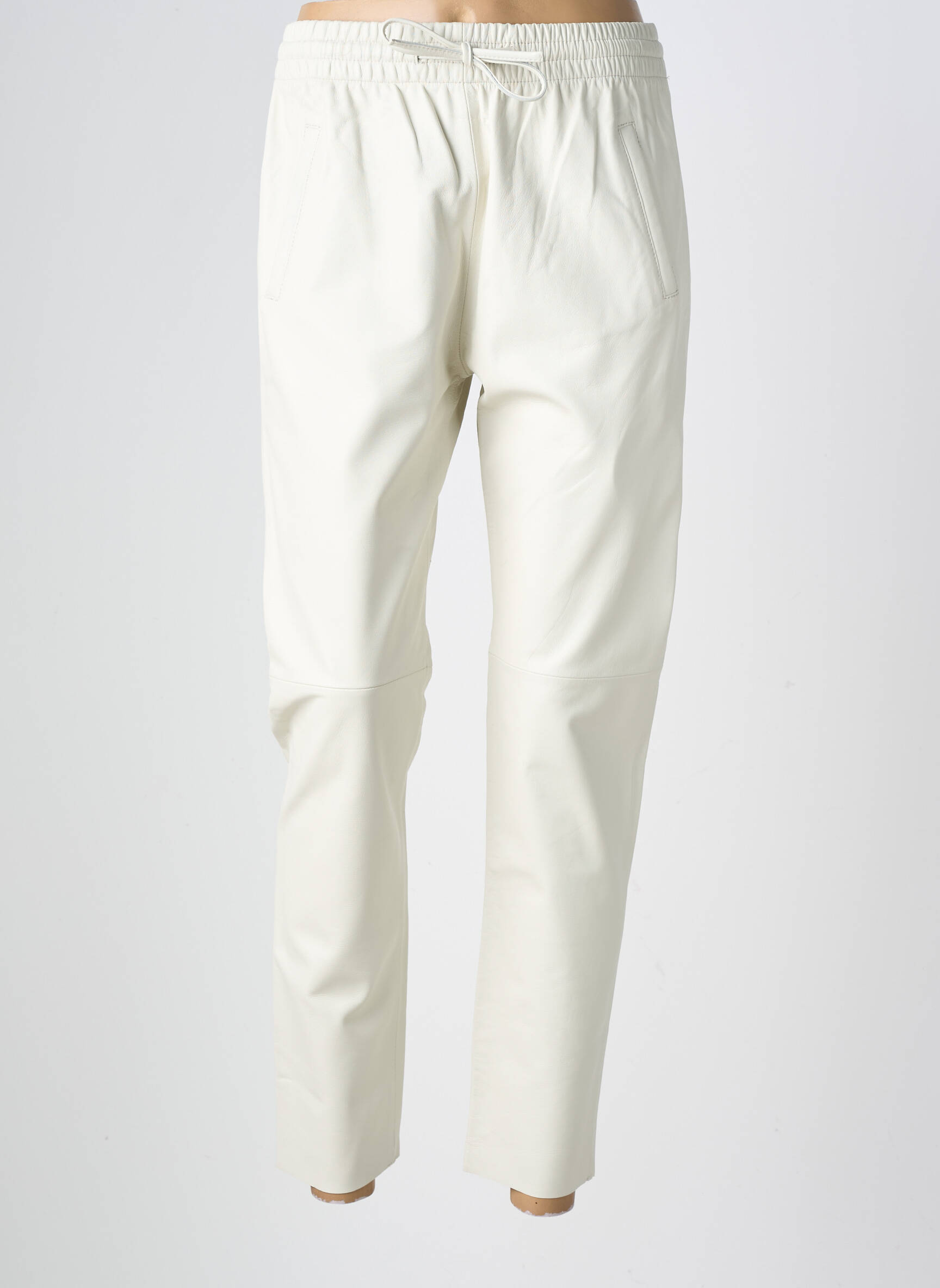 Pantalon chino taille normale taille normale gris OAKWOOD femme