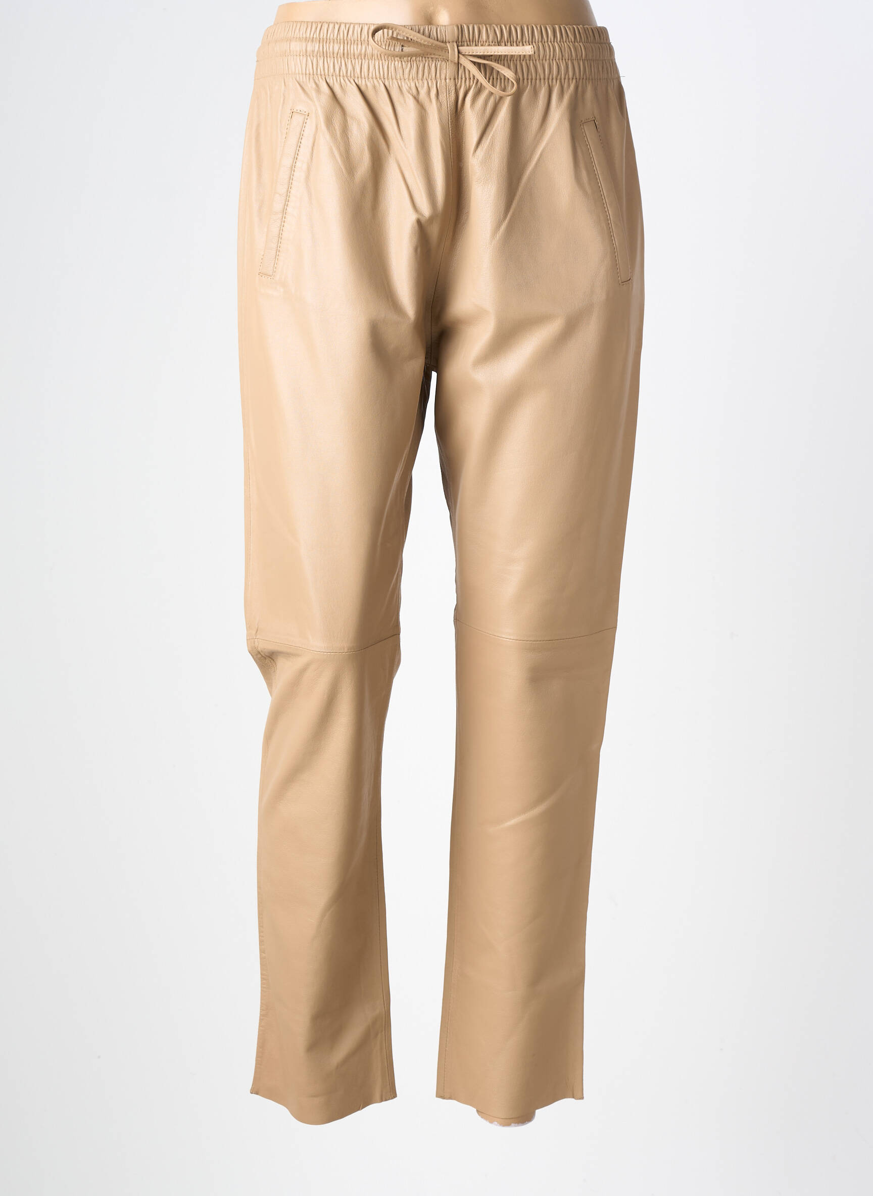 Pantalon chino taille normale taille normale marron OAKWOOD femme