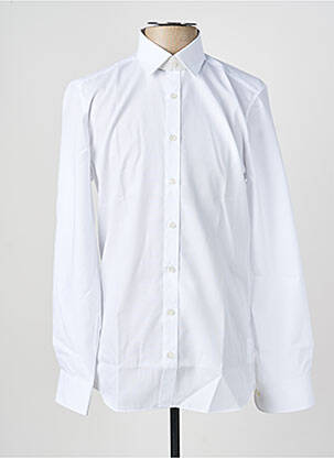 Chemise manches longues coupe cintrée blanc MARVELIS homme