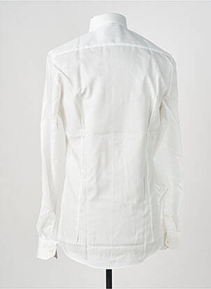 Chemise manches longues coupe cintrée blanc MARVELIS homme