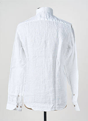Chemise manches longues coupe cintrée blanc DARIO BELTRAN homme