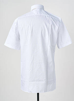 Chemise manches courtes coupe droite blanc MARVELIS homme