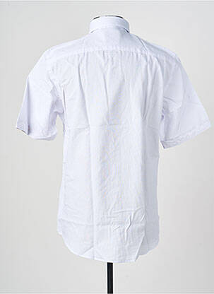 Chemise manches courtes coupe droite blanc REDMOND homme