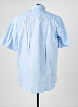 Chemise manches courtes coupe droite bleu REDMOND homme