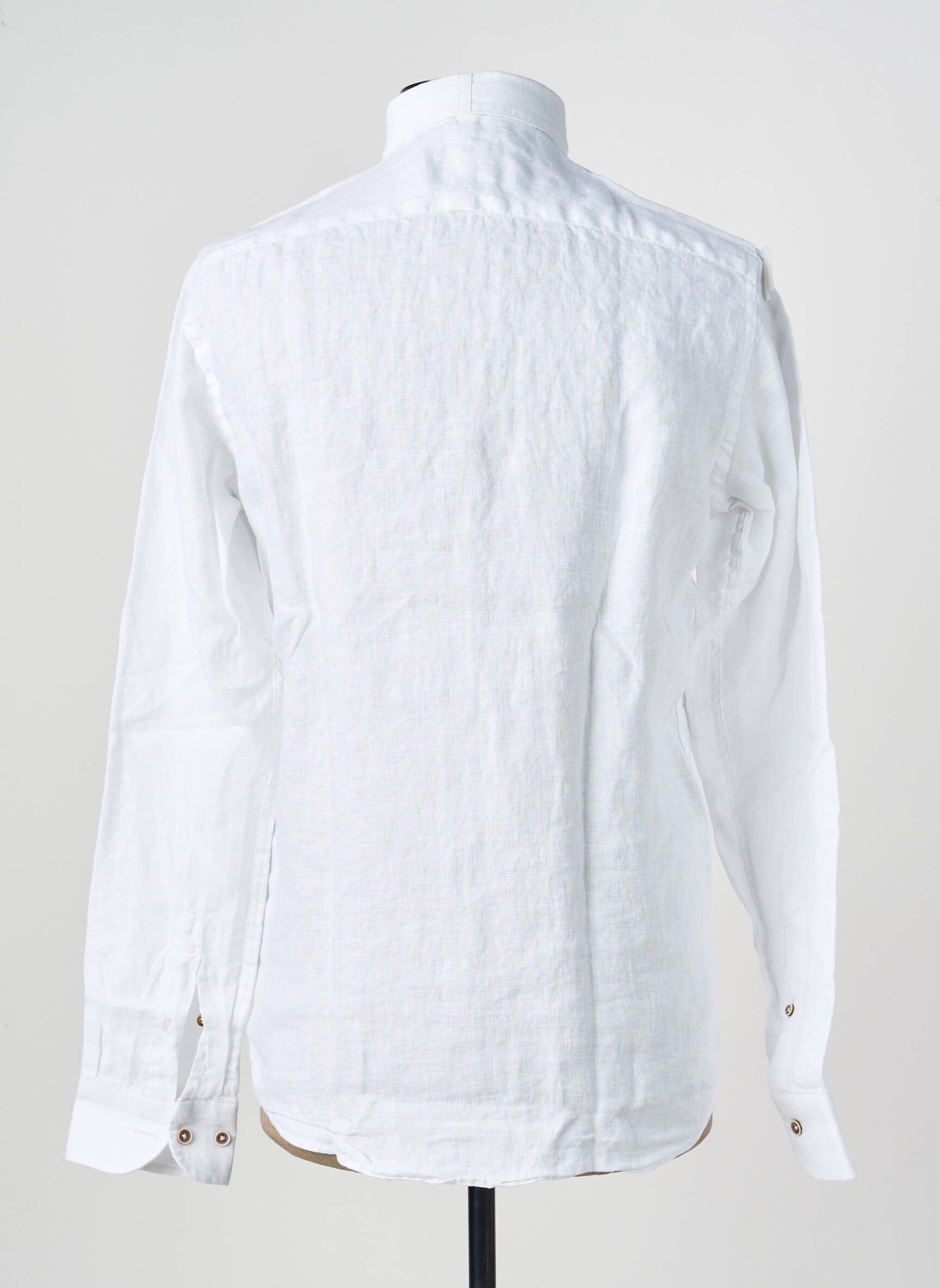 Chemise manches longues coupe cintrée blanc DARIO BELTRAN homme