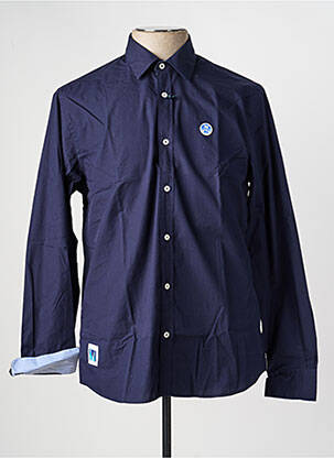 Chemise manches longues coupe droite bleu NORTH SAILS homme