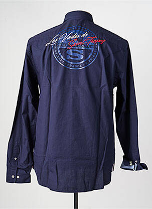 Chemise manches longues coupe droite bleu NORTH SAILS homme