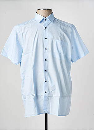 Chemise manches courtes coupe droite bleu MARVELIS homme