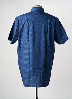 Chemise manches courtes coupe droite bleu MARVELIS homme