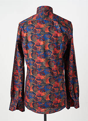 Chemise manches longues imprimé fantaisie bleu MARVELIS homme