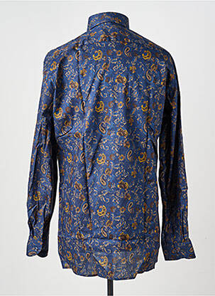 Chemise manches longues coupe cintrée bleu MARVELIS homme