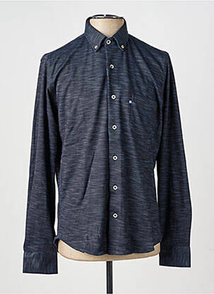 Chemise manches longues poches bleu DARIO BELTRAN homme