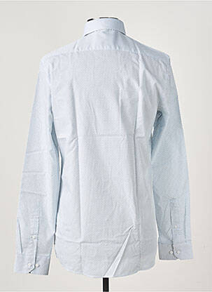 Chemise manches longues imprimé fantaisie bleu REDMOND homme