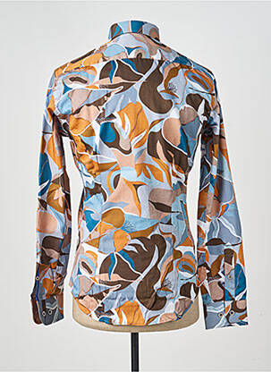 Chemise manches longues imprimé fantaisie bleu DARIO BELTRAN homme