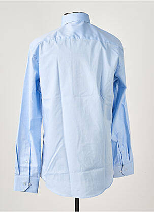 Chemise manches longues poches bleu REDMOND homme