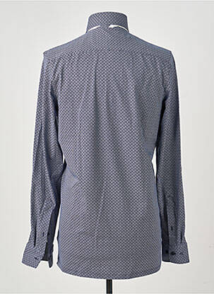 Chemise manches longues imprimé fantaisie bleu MARVELIS homme