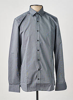 Chemise manches longues coupe droite gris MARVELIS homme