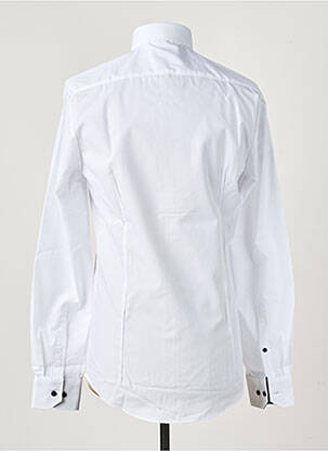 Chemise manches longues coupe cintrée blanc MARVELIS homme