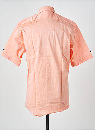 Chemise manches courtes poches orange MARVELIS homme