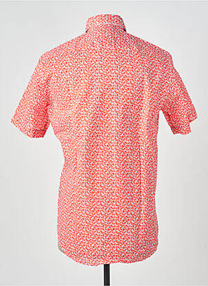 Chemise manches courtes poches orange DARIO BELTRAN homme