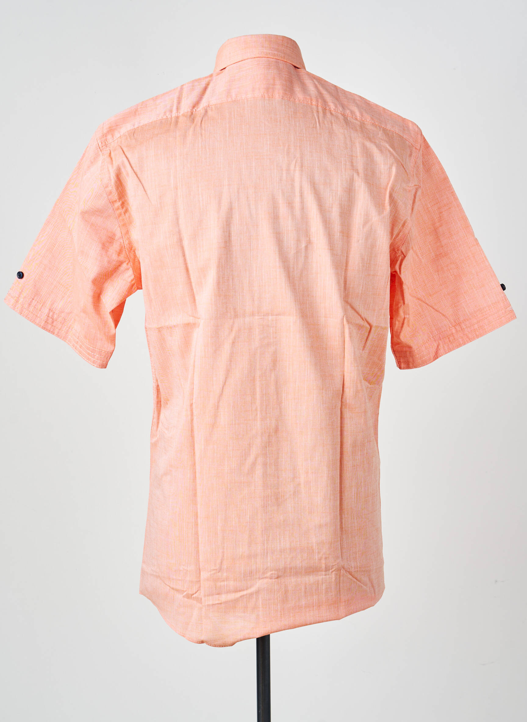 Chemise manches courtes poches orange MARVELIS homme