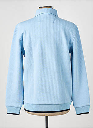 Sweat-shirt stretch manches longues bleu STIL PARK homme