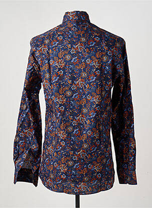 Chemise manches longues coupe cintrée bleu MARVELIS homme