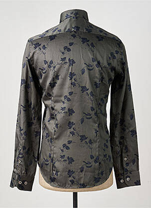 Chemise manches longues coupe cintrée vert DARIO BELTRAN homme