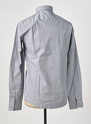 Chemise manches longues imprimé fantaisie gris FOXX homme