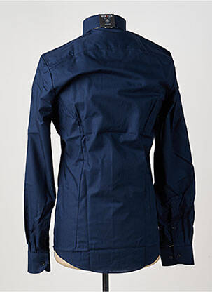 Chemise manches longues coupe cintrée bleu MARVELIS homme