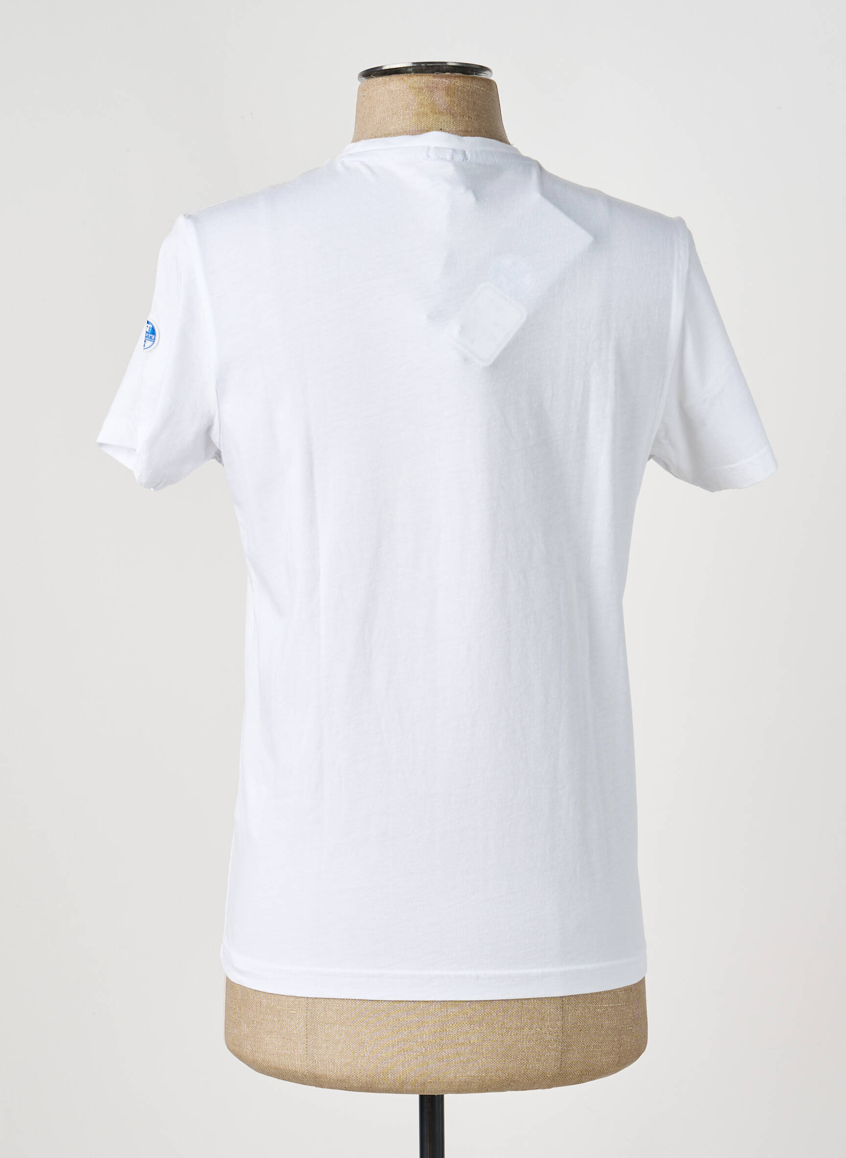 T-shirt stretch manches courtes blanc NORTH SAILS homme