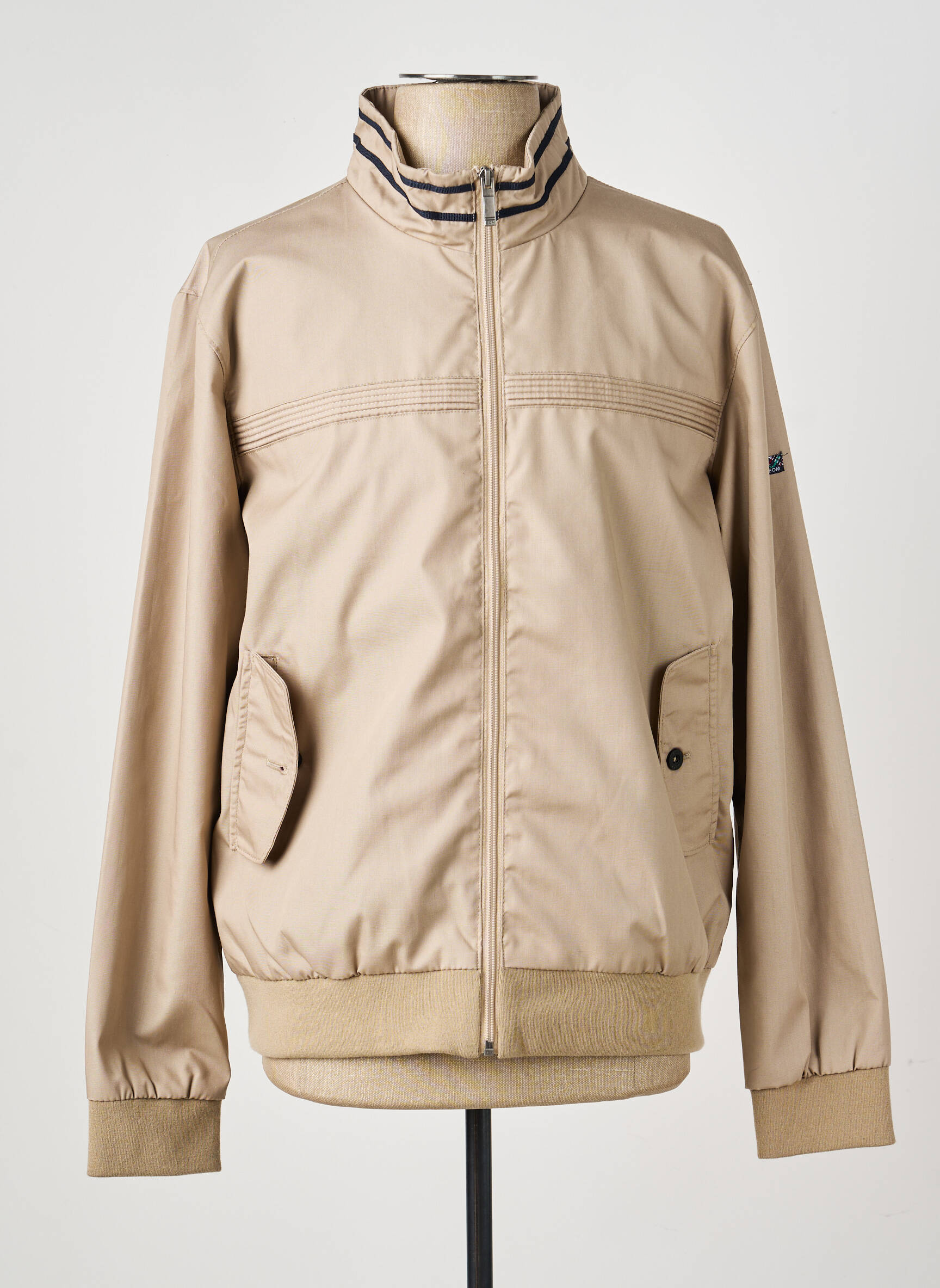 Blouson poches beige ELLE EST OU LA MER homme