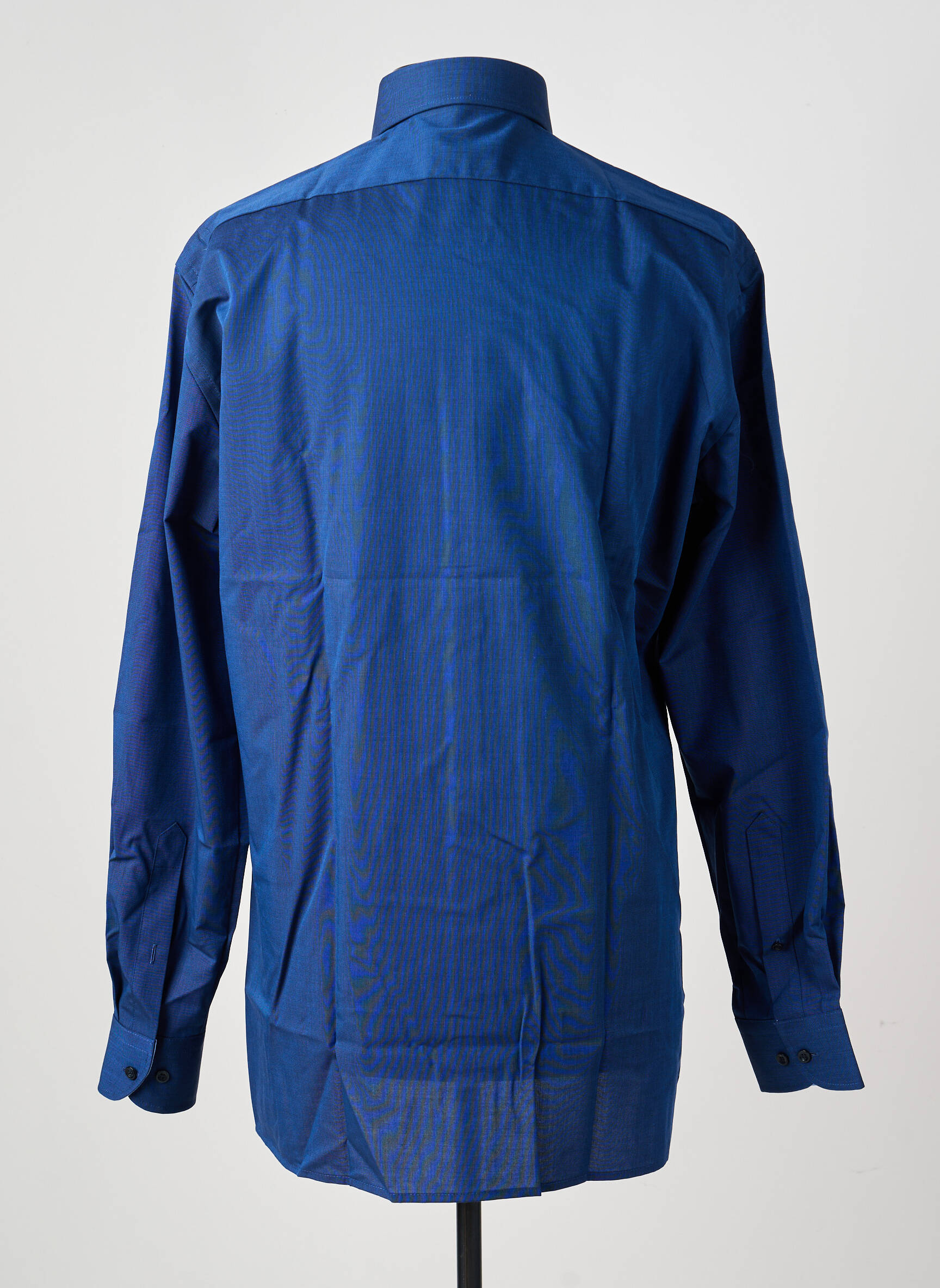 Chemise manches longues poches bleu MARVELIS homme