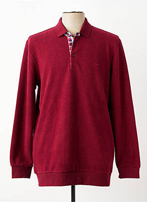 Sweat-shirt stretch manches longues rouge STIL PARK homme