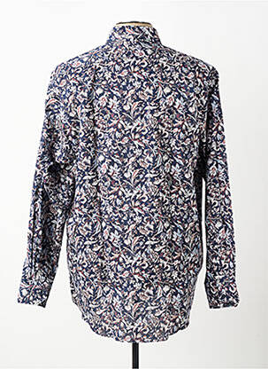 Chemise manches longues coupe cintrée bleu MARVELIS homme
