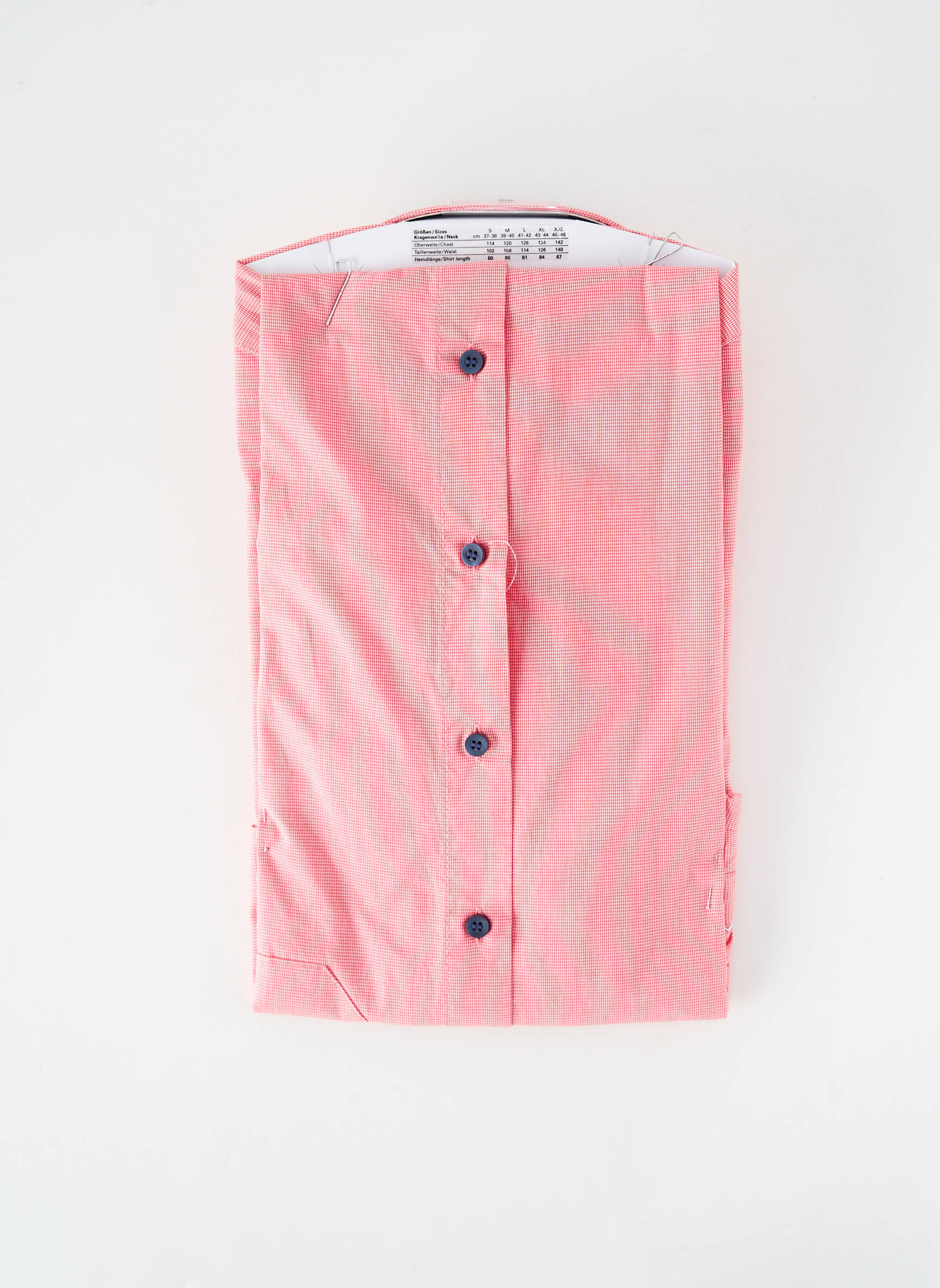 Chemise manches longues imprimé fantaisie rouge MARVELIS homme