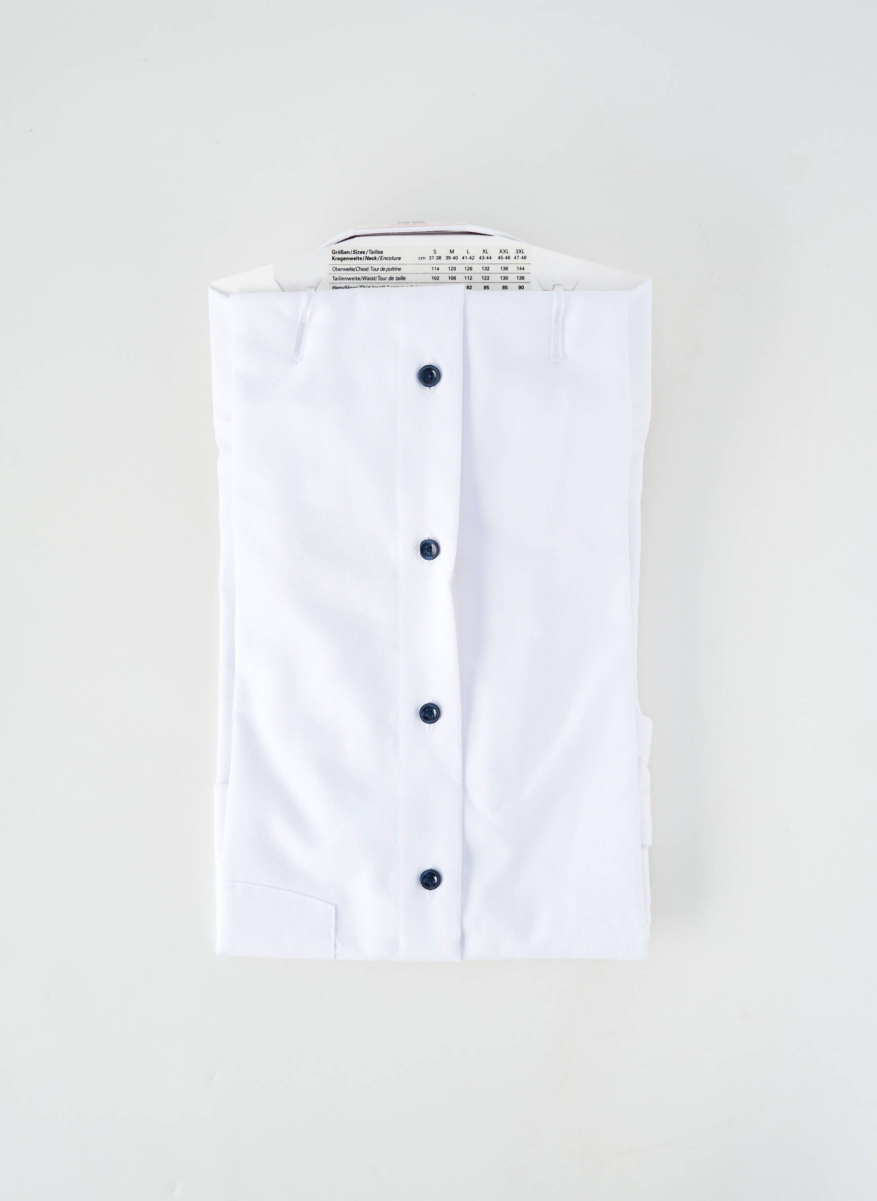 Chemise manches longues poches blanc MARVELIS homme