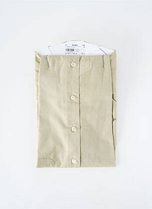 Chemise manches courtes poches vert DARIO BELTRAN homme