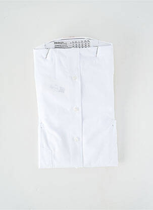 Chemise manches longues poches blanc MARVELIS homme