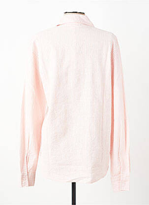 Chemisier coupe cintrée manches longues rose MARIE ILE DE RE femme