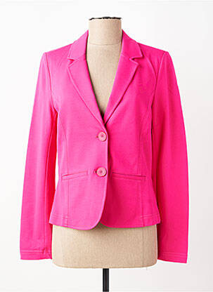 Blazer coupe cintrée rose SIGNE NATURE femme