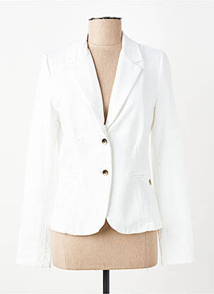 Blazer poches blanc PAKO LITTO femme