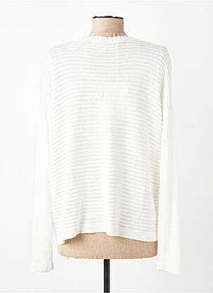 Gilet manches longues stretch beige LA FEE MARABOUTEE femme