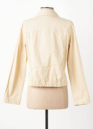 Veste casual poches beige SIGNE NATURE femme